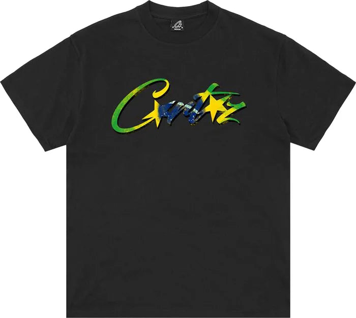 Camiseta Corteiz Brasil "Black”