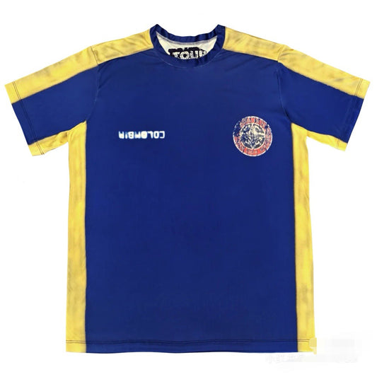 Camiseta Travis Scott Colômbia Jersey Soccer Circus Maximus Multicolor