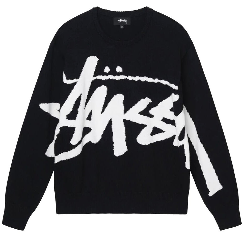 Suéter Stussy Preto “Big Logo”