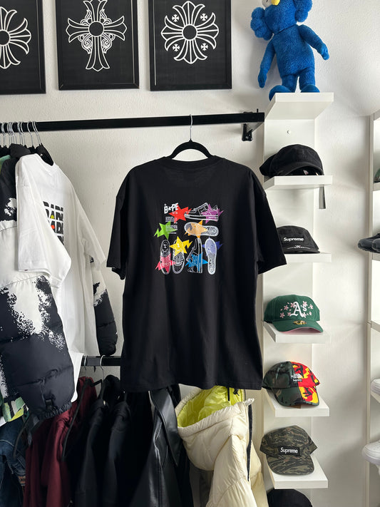 Camiseta Bape ‘Bapesta Mini Logo Multilcolor’ (Pronta Entrega)
