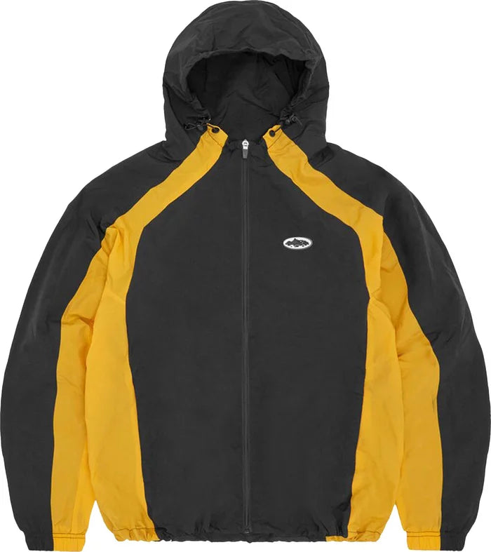 Corteiz Spring Jacket “Black Yellow”