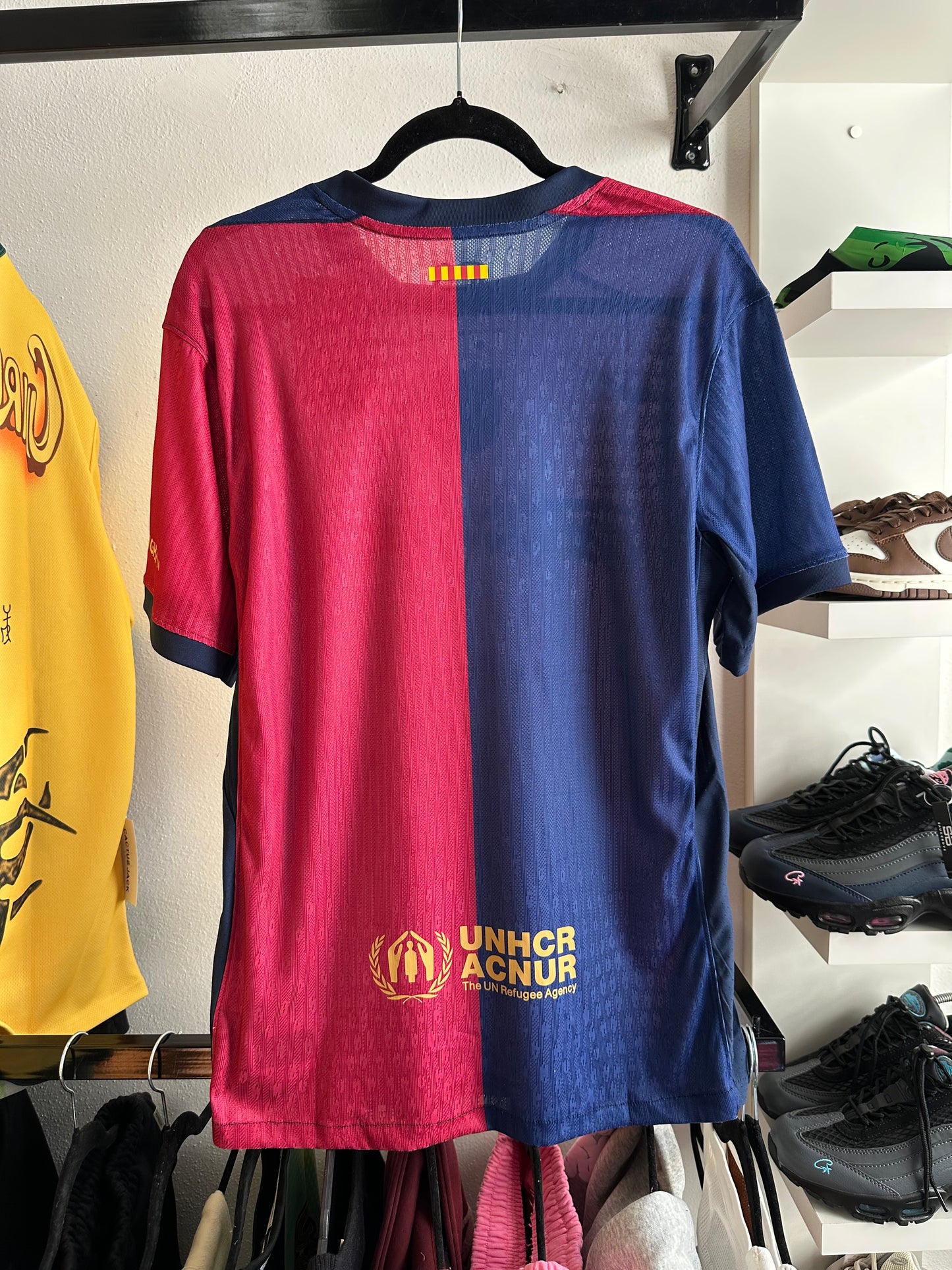 Travis Scott x Nike Camiseta FC Barcelona Cactus Jack 2024/25 Match Home (Pronta Entrega)