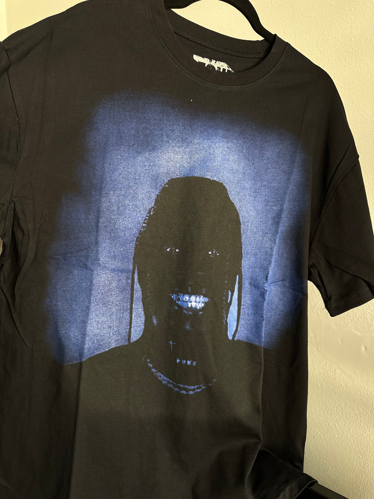 Camiseta Travis Scott Preta “Utopia I Know” (Pronta Entrega)