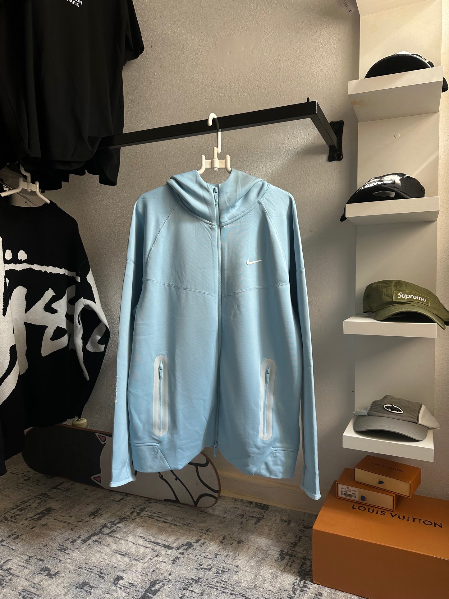 Conjunto Moletom/Calça Tech Fleece Nike x NOCTA “Azul” (Pronta Entrega)