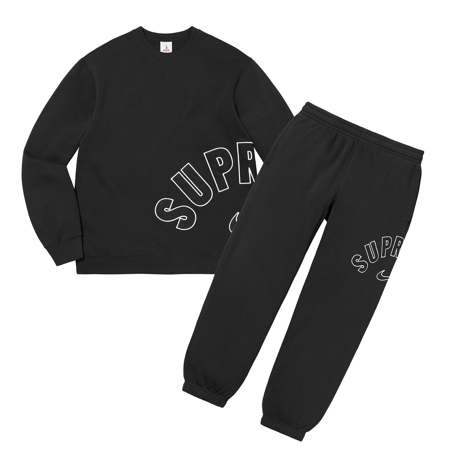 Conjunto Nike x Supreme Preto