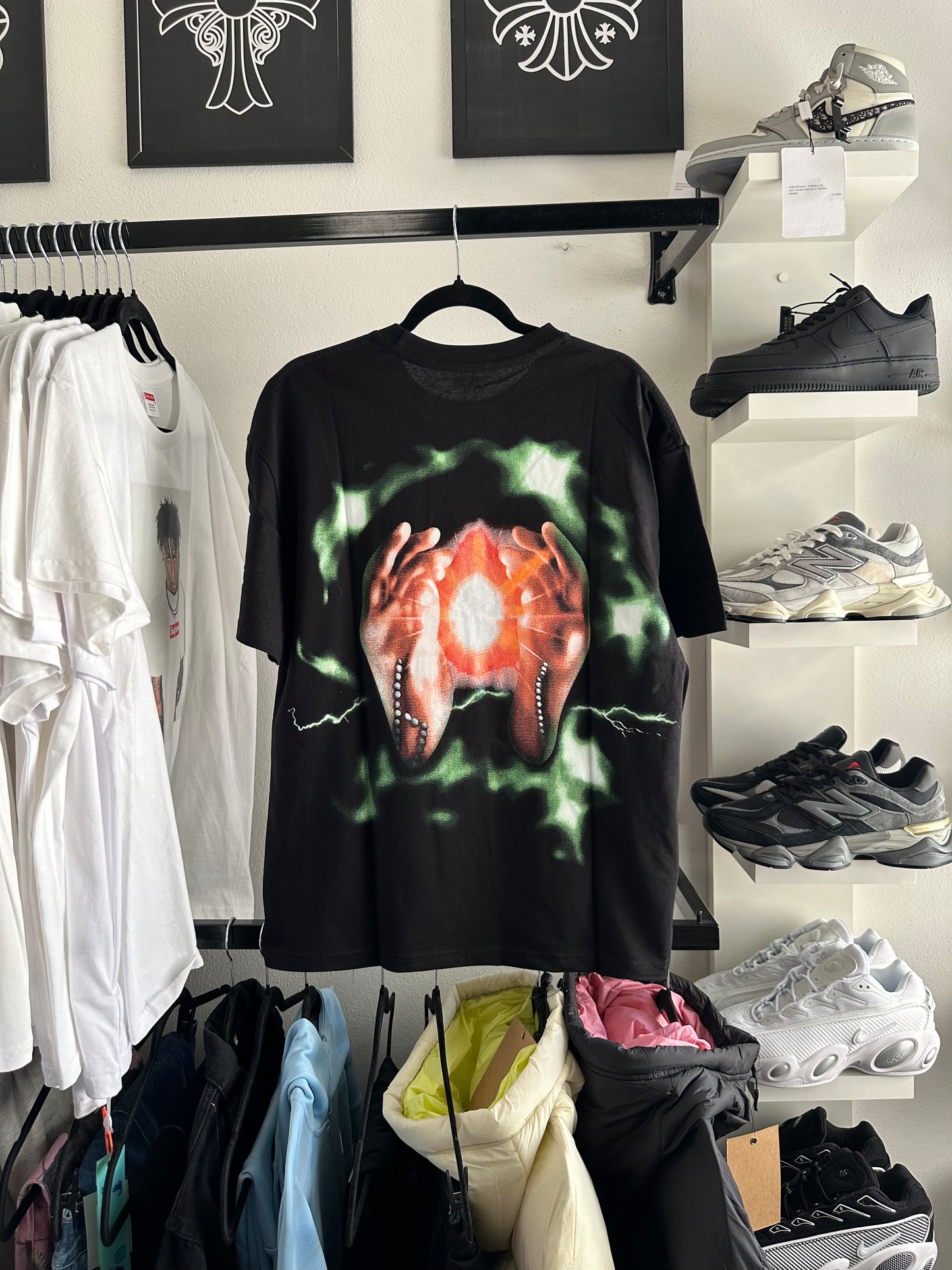 Camiseta Travis Scott Preta Utopia “C5” (Pronta Entrega)