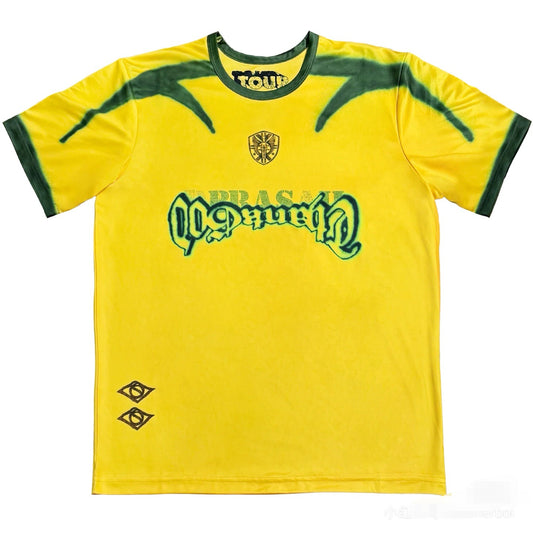 Camiseta Travis Scott Brasil Jersey Soccer Circus Maximus