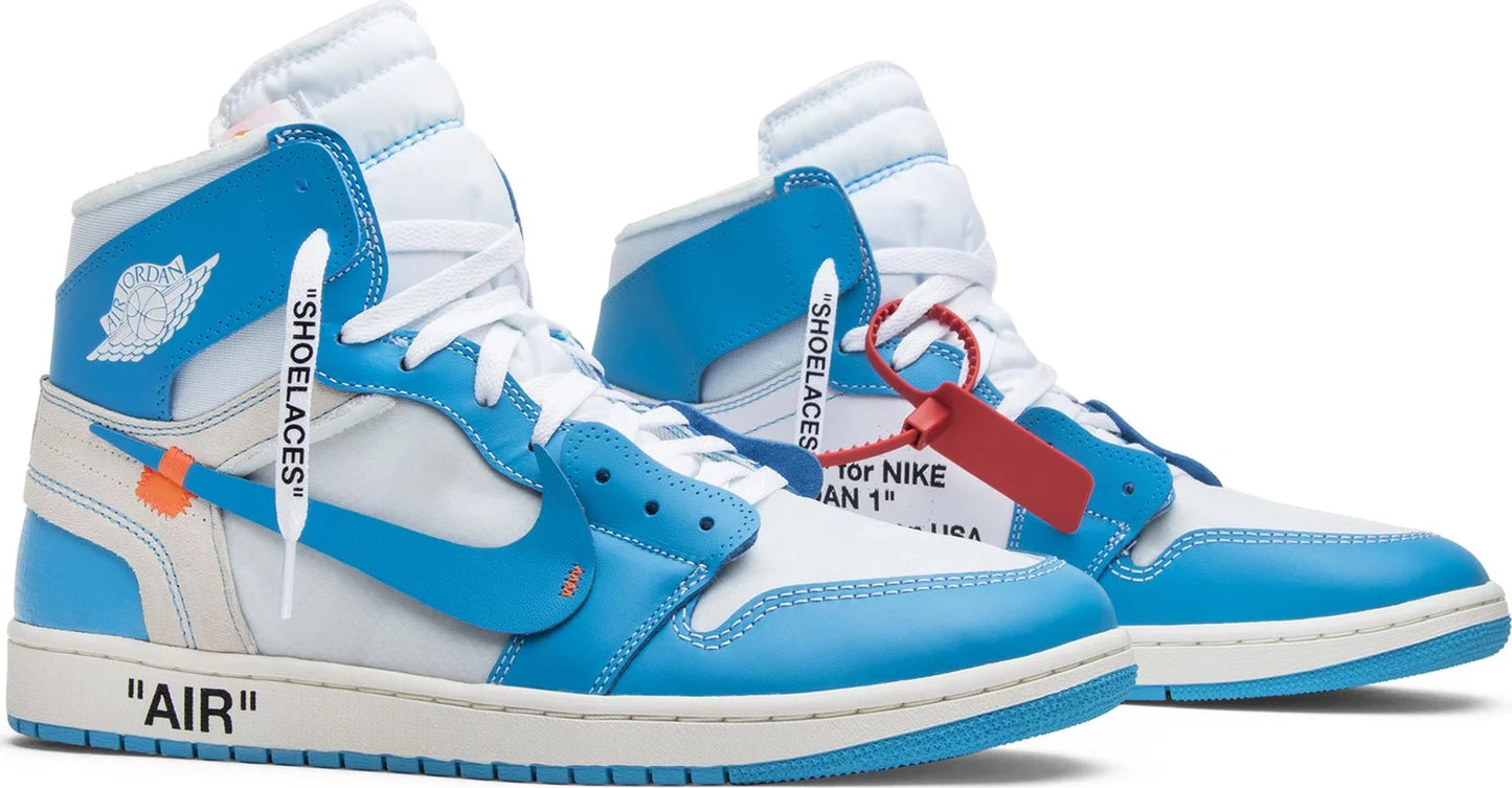 Nike Air Jordan 1 High x Off White "UNC"