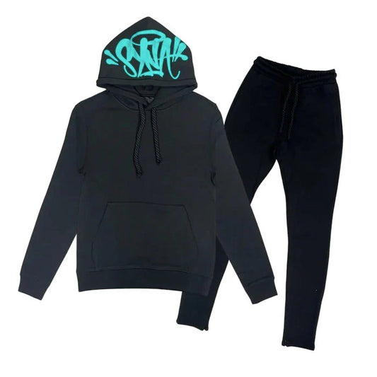Conjunto Syna World Preto/Azul