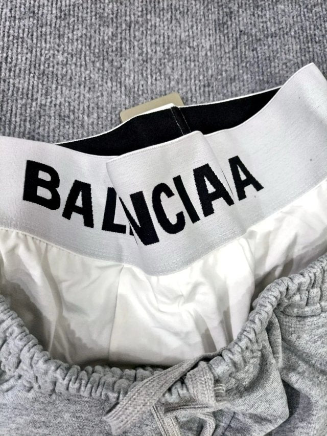 Shorts Balenciaga Double Waist ‘Grey’