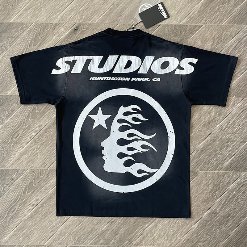 Camiseta Hellstar Cartoon Logo Black