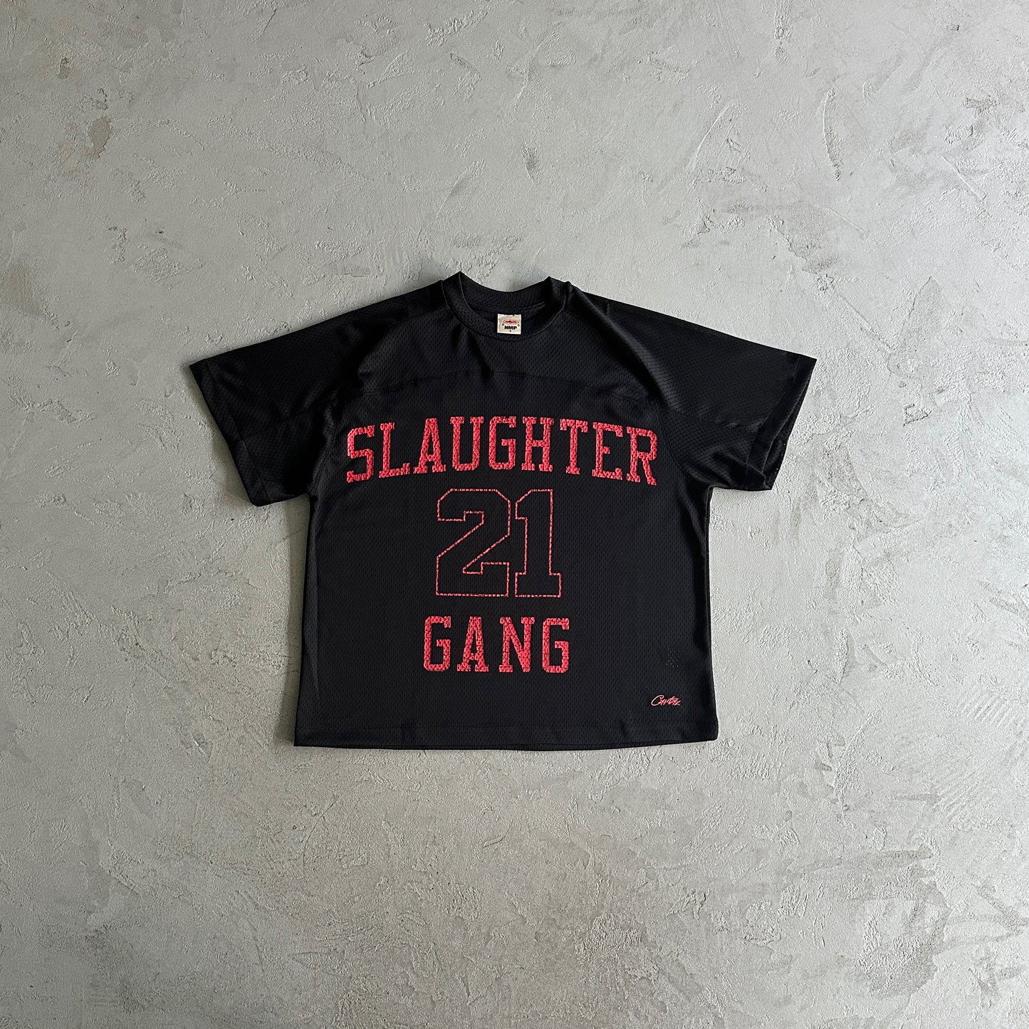 Camiseta Corteiz x 21 Slaughter Gang 21 Savage