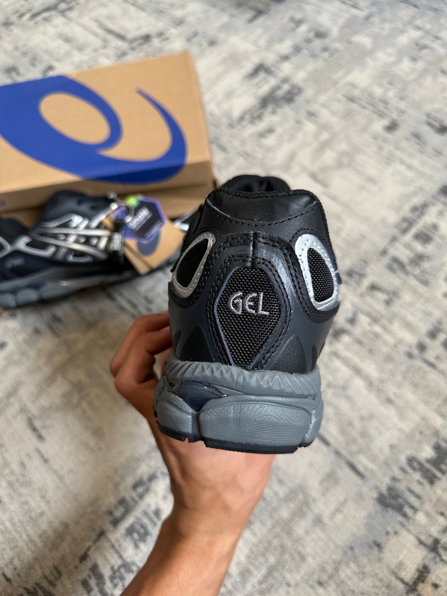 Asics Gel NYC “Triple Black” (Pronta Entrega)