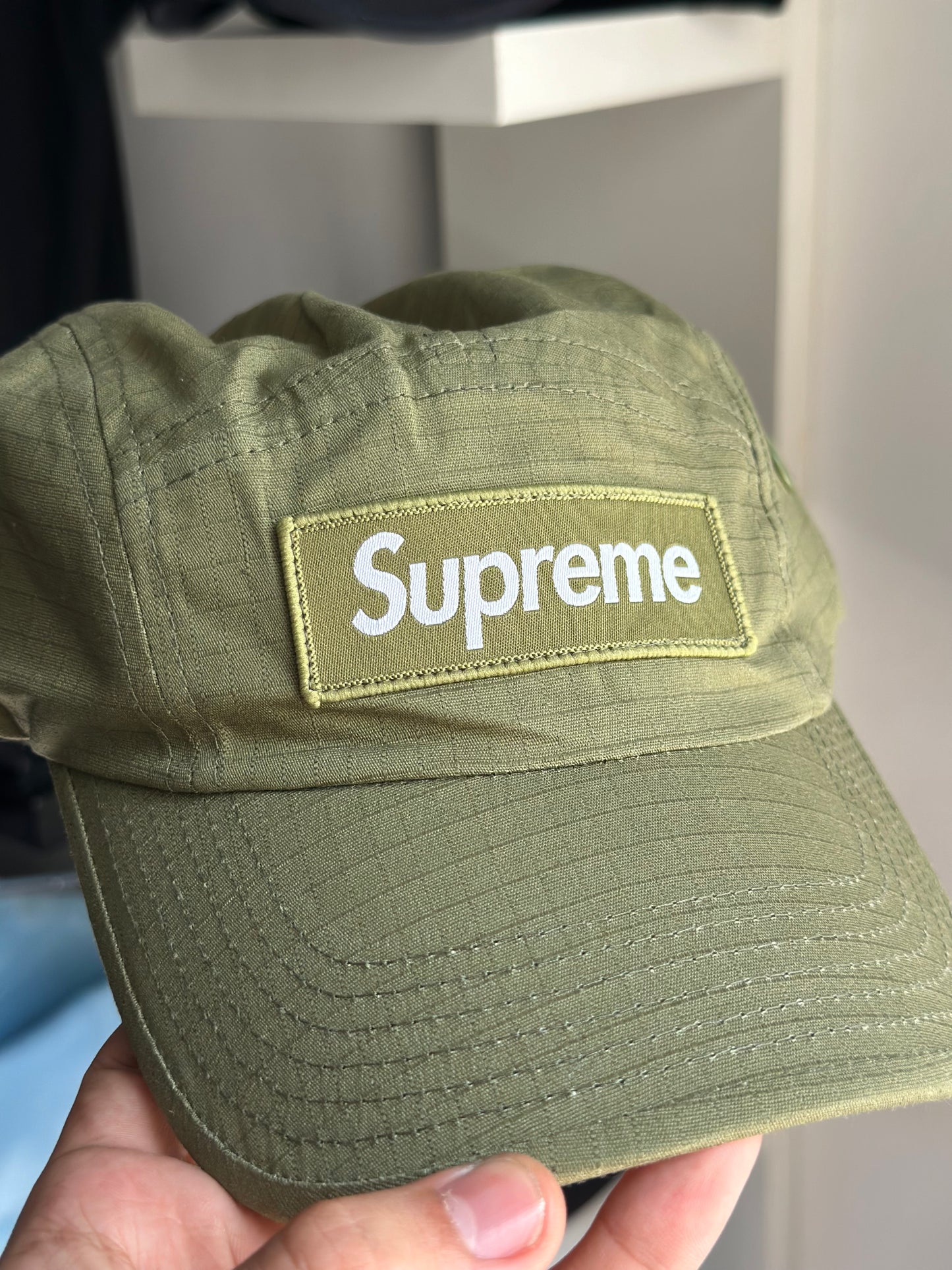 Boné 5 Panel Supreme Bogo Ventile "Verde" (Pronta Entrega)