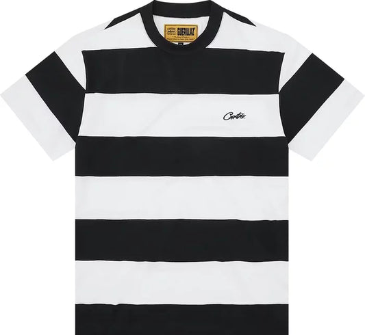 Camiseta Corteiz Striped “Black”