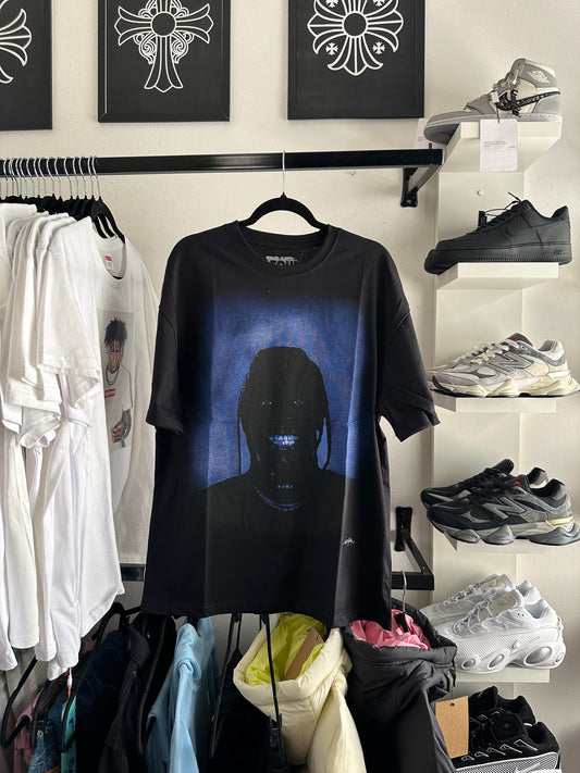 Camiseta Travis Scott Preta “Utopia I Know” (Pronta Entrega)