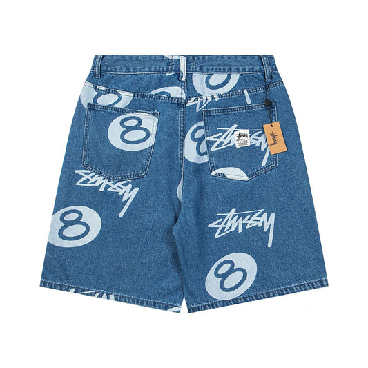 Shorts Stussy Stock 8 Ball Denim