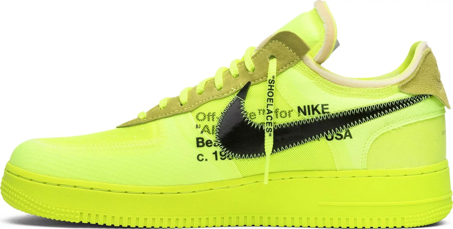 Nike Air Force 1 x Off White "Volt"