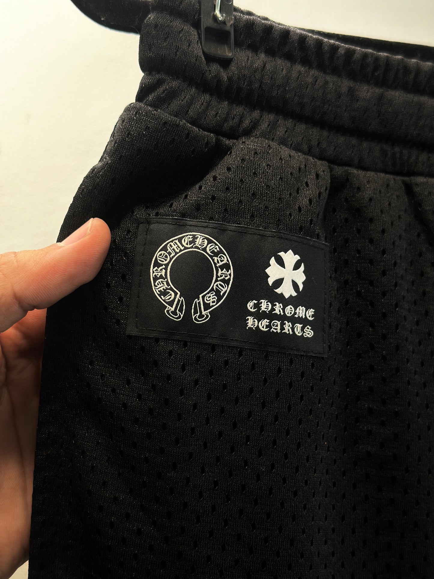 Shorts Chrome Hearts Football Black (Pronta Entrega)