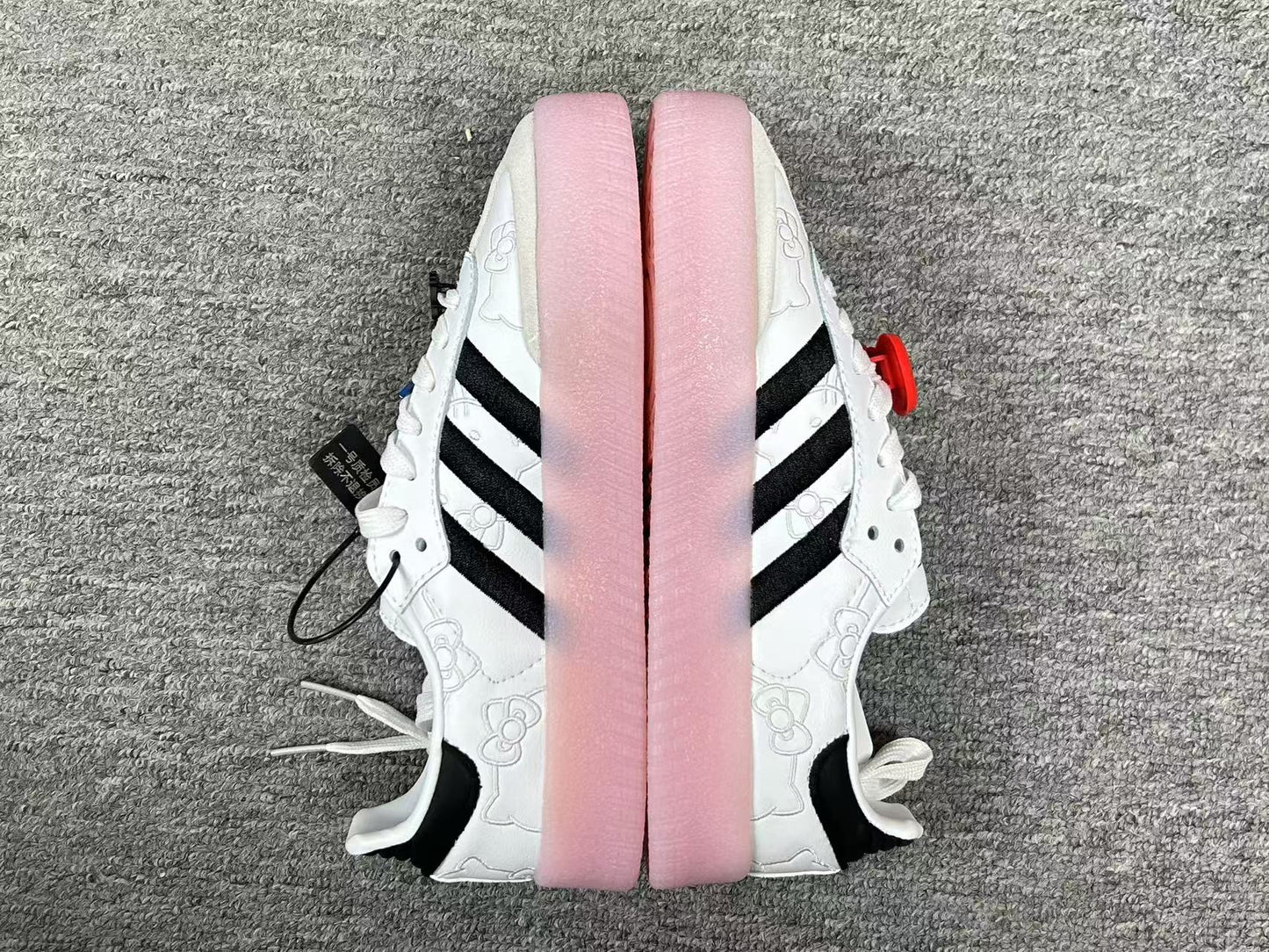 Adidas Sambae x Hello Kitty Cloud White Clear Pink Branco