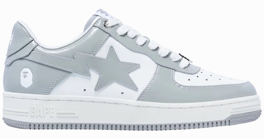 Bapesta "Grey White"