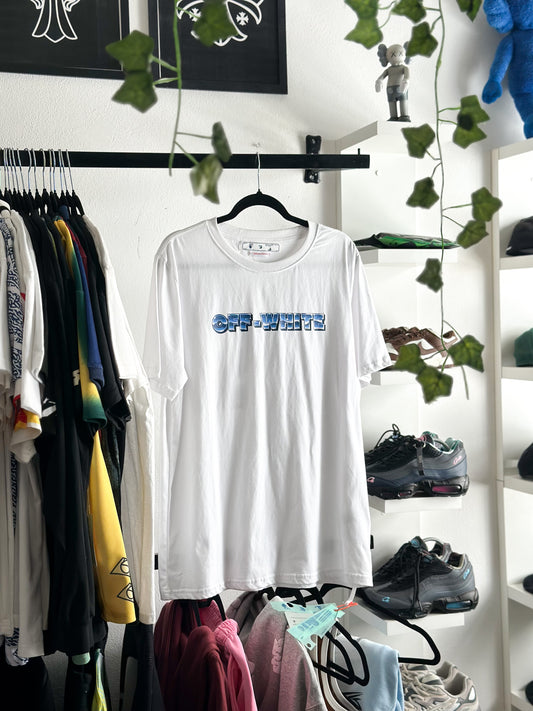 Camiseta Off White "Ice Logo" (Pronta Entrega)