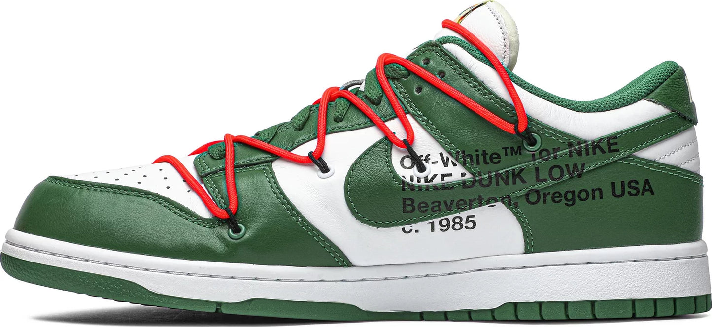 Nike Dunk Low x Off White "Pine Green"