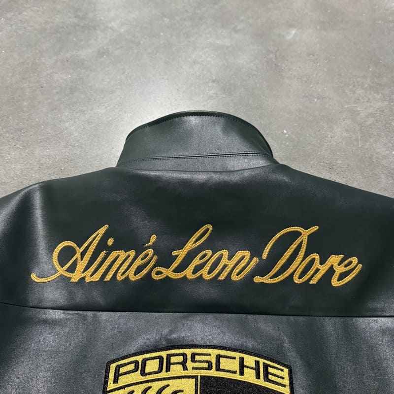Jaqueta Aimé Leon Dore x Porsche 993 Turbo Racing Green
