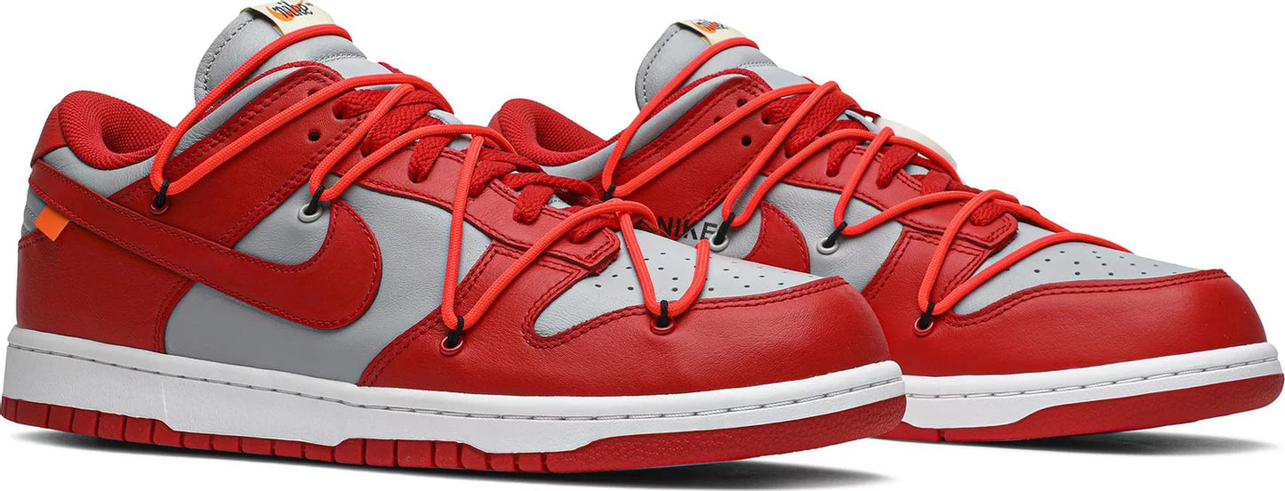 Nike Dunk Low x Off White "University Red"