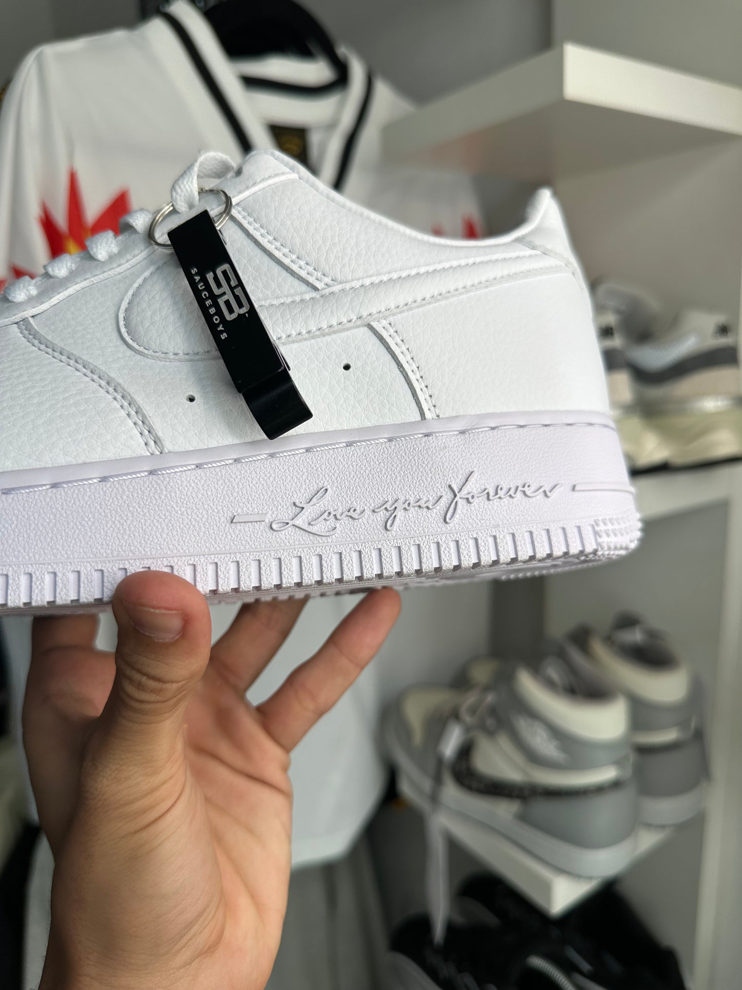 Nike Air Force 1 NOCTA Branco “Love You Forever” (Pronta Entrega)