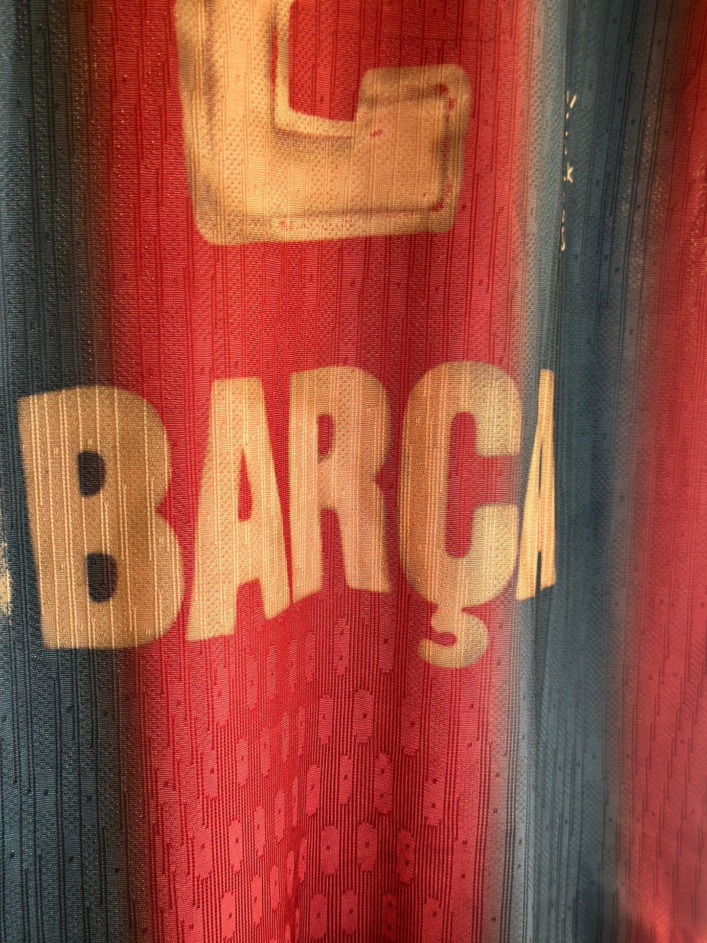 Travis Scott x Nike Camiseta FC Barcelona Retro 2000/01 Home Skeleton (Pronta Entrega)