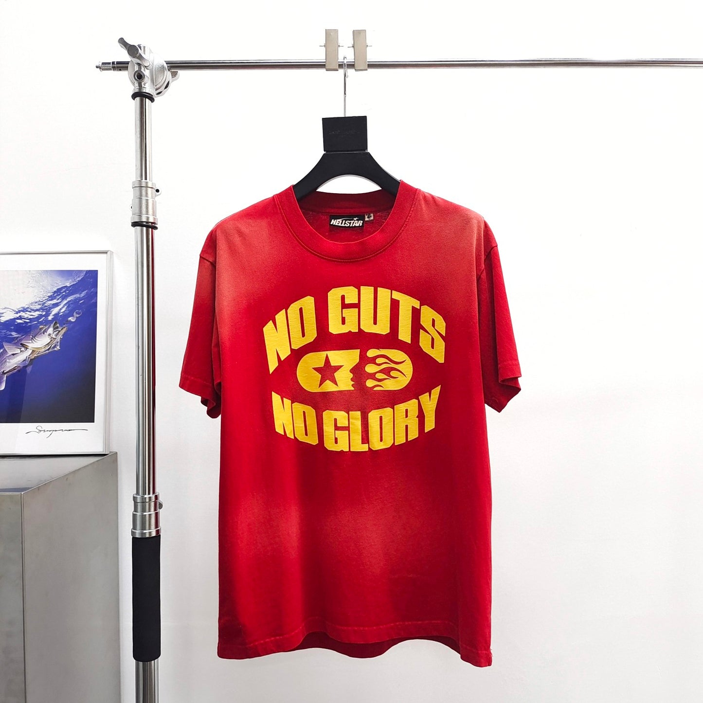 Camiseta Hellstar “Not Guts No Glory Red"