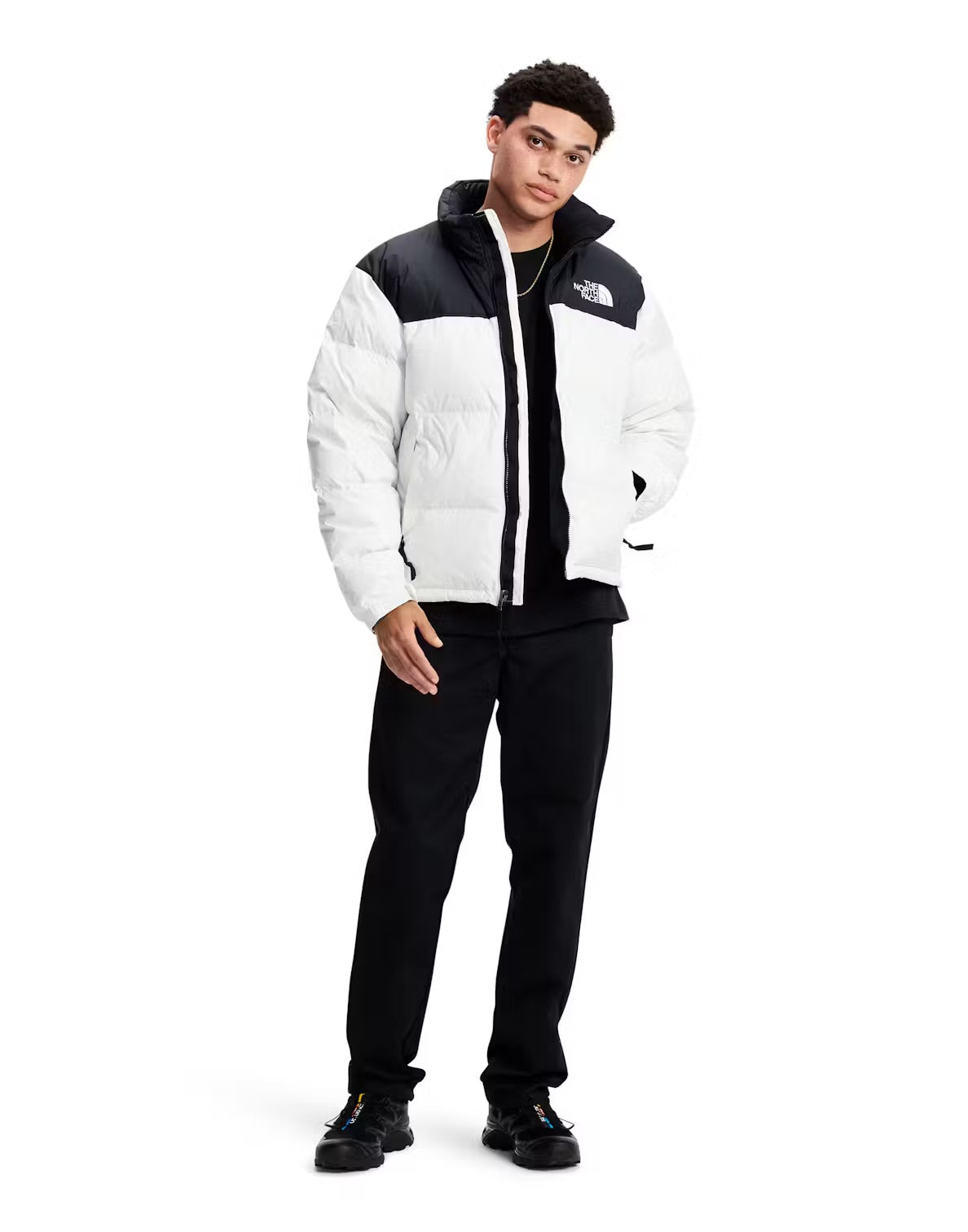Jaqueta Puffer The North Face ‘White Black’