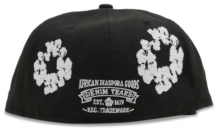 Boné Denim Tears x New Era Cotton Wreath 59/50 “Black”