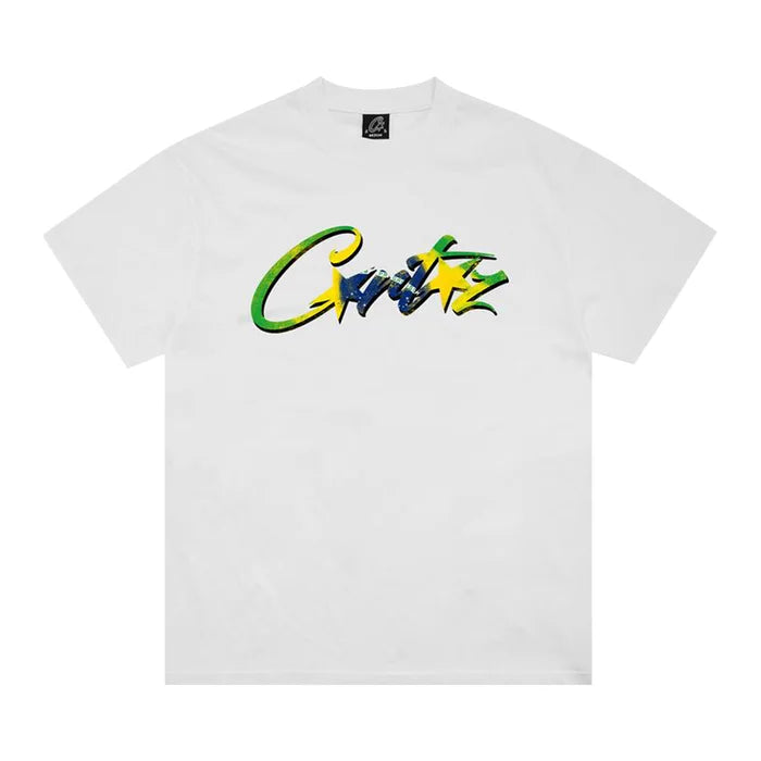 Camiseta Corteiz Brasil “White”