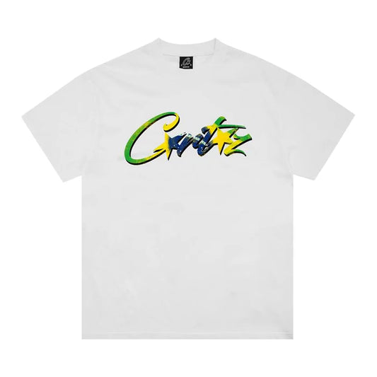 Camiseta Corteiz Brasil “White”