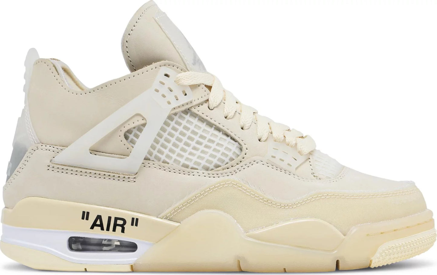 Nike Air Jordan 4 x Off White "Sail"