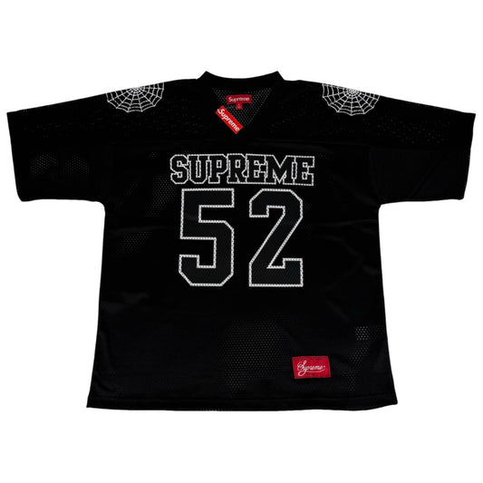 Camiseta Supreme Spiderweb Football Preta