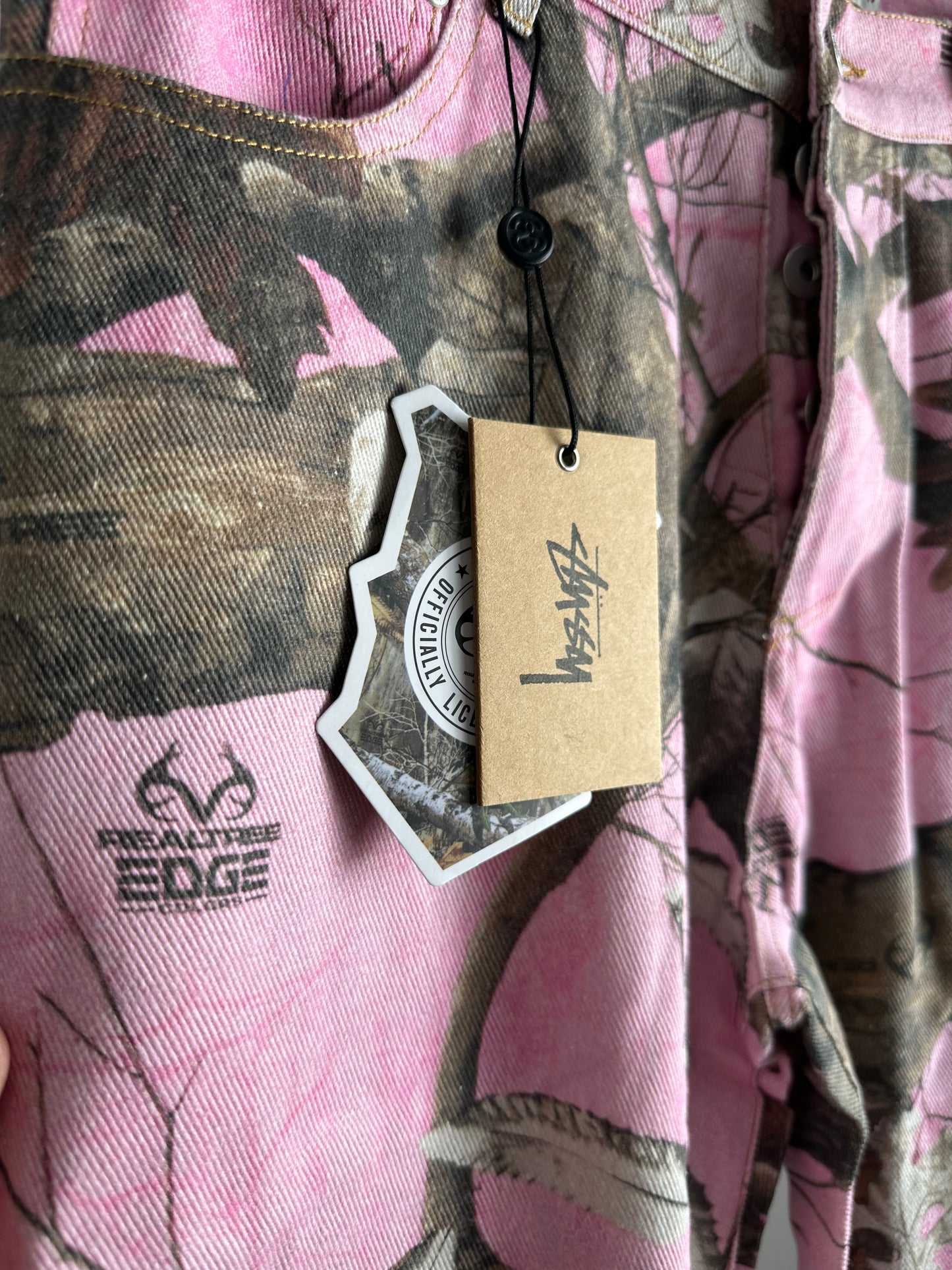 Calça Stussy “Pink Forest Camu” (Pronta Entrega)