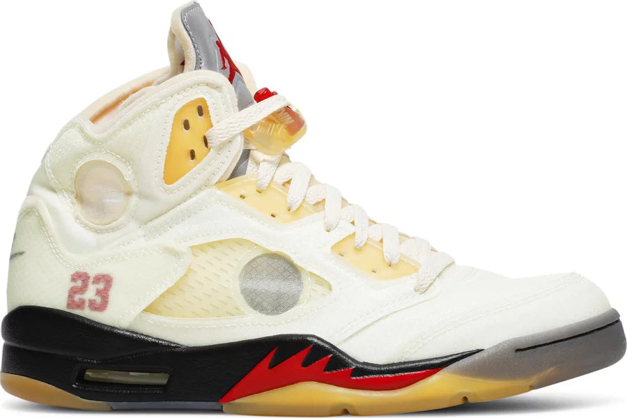 Nike Air Jordan 5 x Off White "Sail"