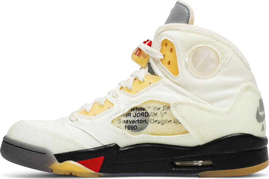 Nike Air Jordan 5 x Off White "Sail"