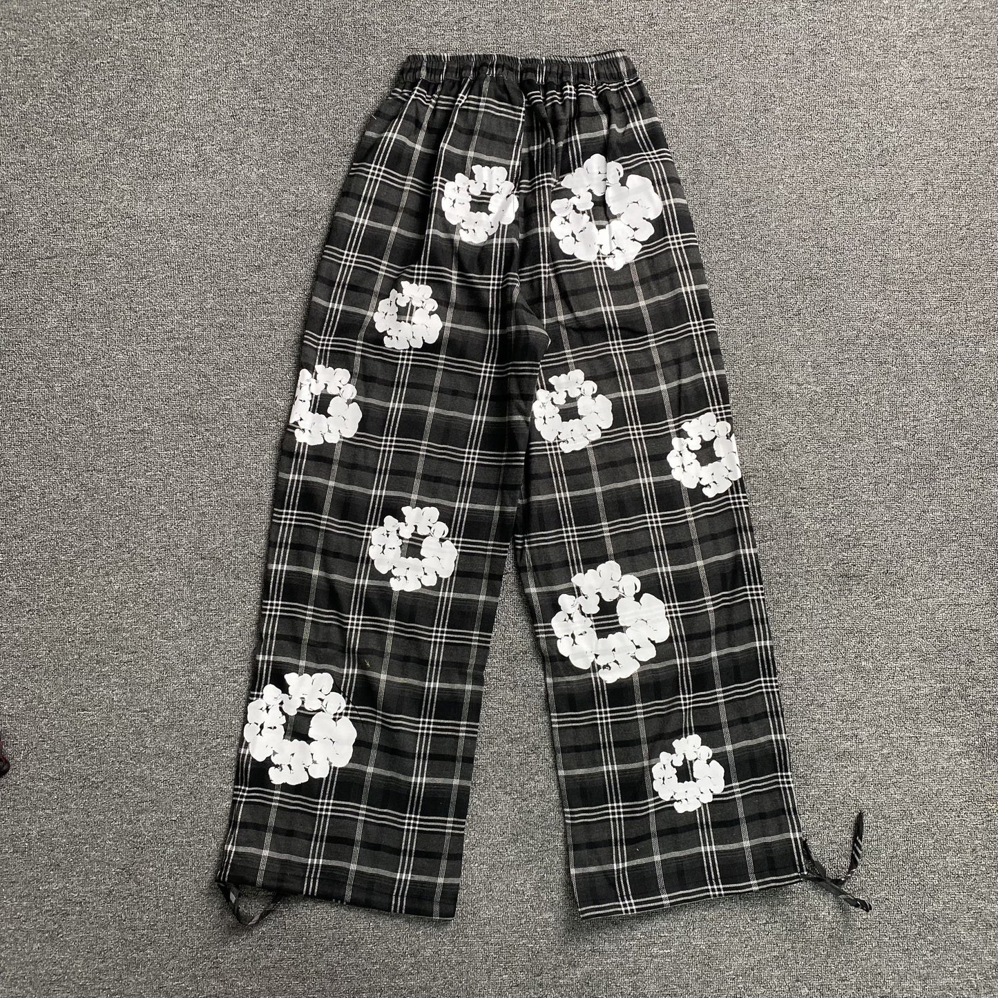 Calça Denim Tears Cotton Wreath Pajama ‘Black’