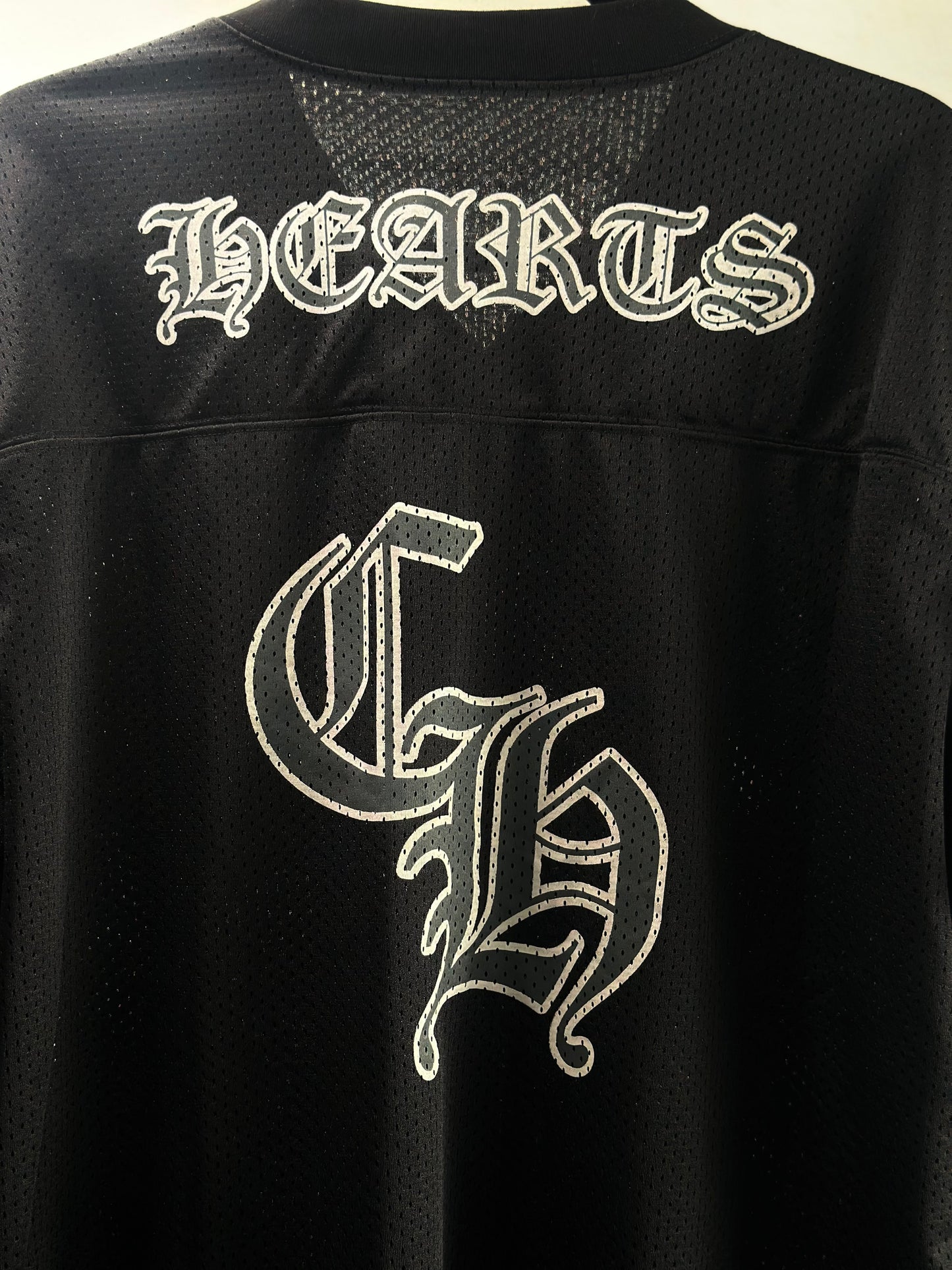 Conjunto Chrome Hearts Jersey Football “Black” (Pronta Entrega)