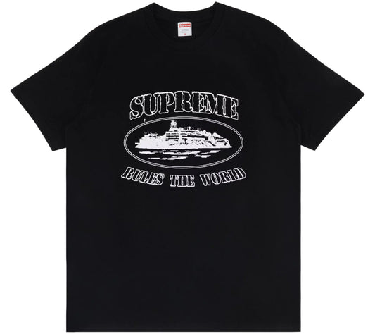 Camiseta Corteiz x Supreme "Rules The World"