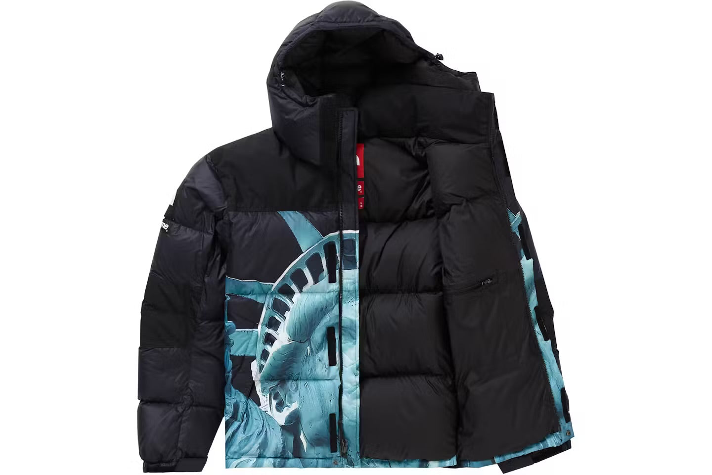 Jaqueta Puffer The North Face x Supreme ‘Statue Of Liberty Boltoro