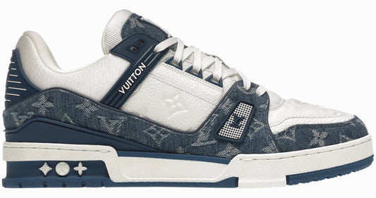 Louis Vuitton Trainer "White Denim Monogram"