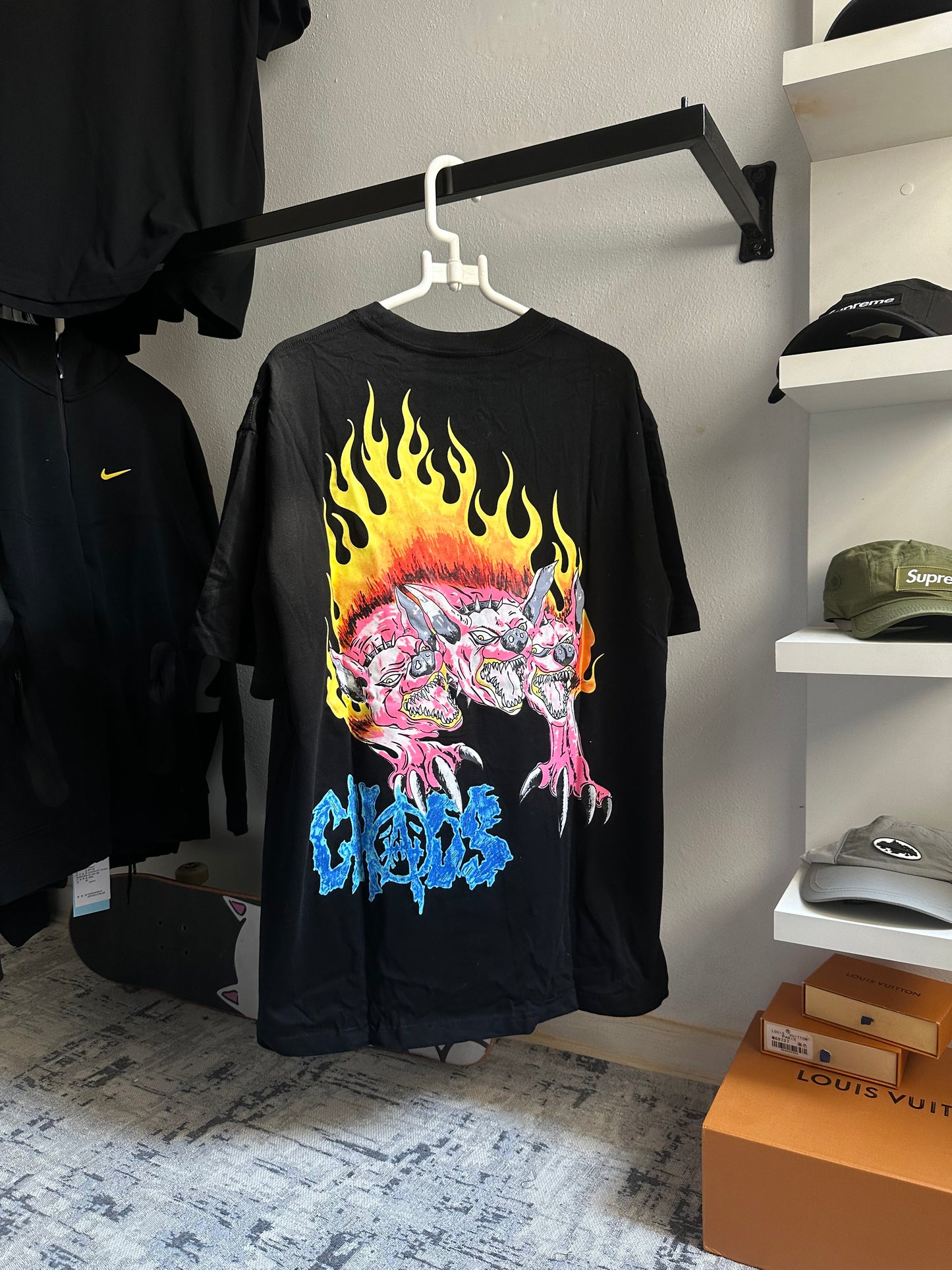 Camiseta Travis Scott Utopia Helldog “Preto” (Pronta Entrega)