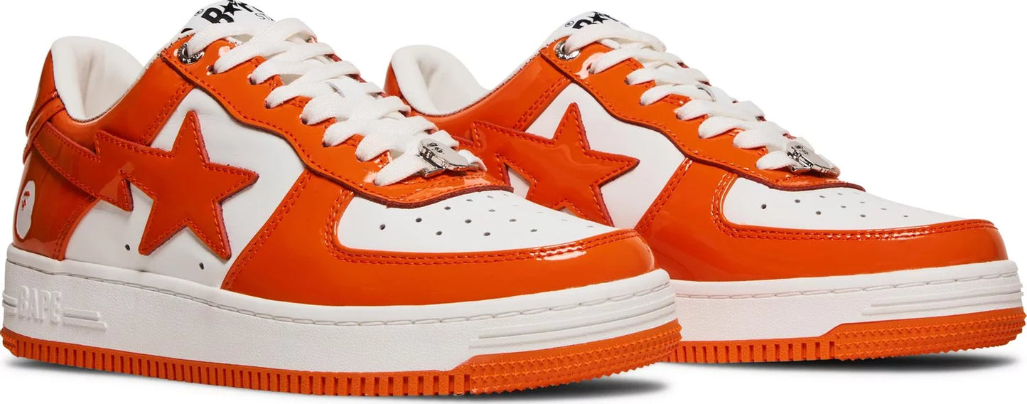 Bapesta "Orange White"