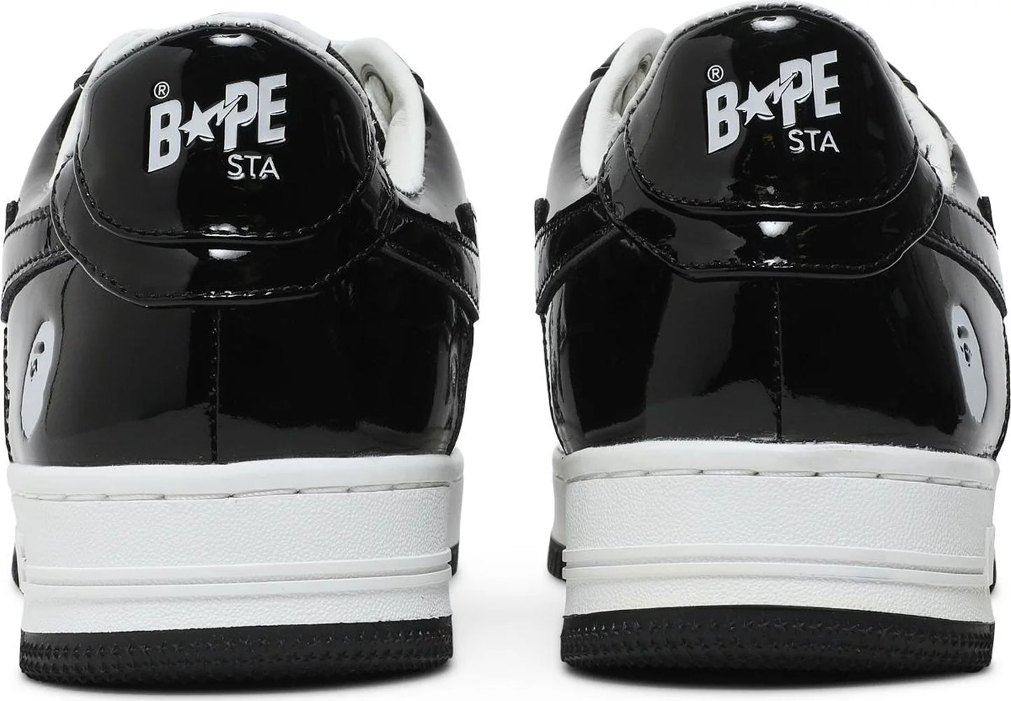 Bapesta "Black White"