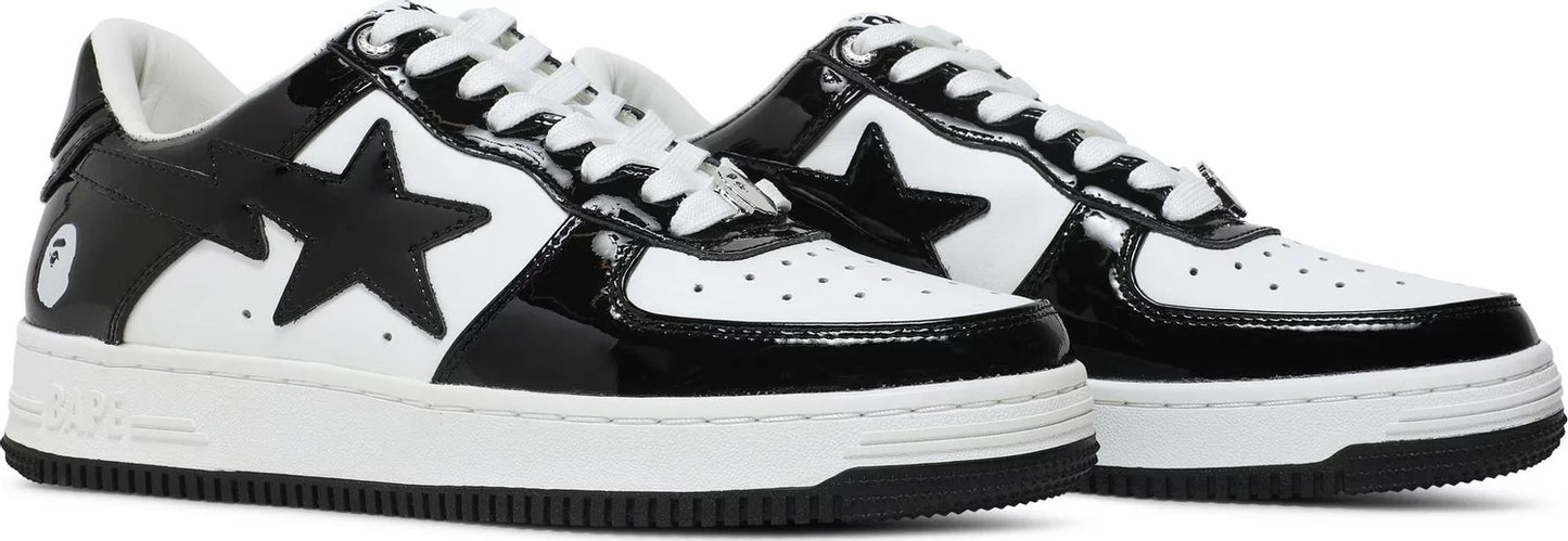 Bapesta "Black White"